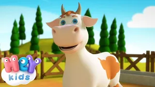 A Vaca Maru 🐄 Música infantil + karaokê | HeyKids Português