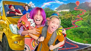 ผจญภัยเดินทางขึ้นเหนือ 1,000 กิโลเมตร!! ผ่านโค้ง 1,000 ศพ น่ากลัวมาก!! (กิน นอน บนรถฟินๆ)