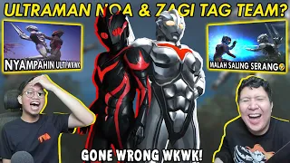 NGAKAK!! GIMANA JADINYA ULTRAMAN NOA DAN DARK ZAGI TAG TEAM?! FULL KACAUU WKWK! [Ultraman Nexus PS2]