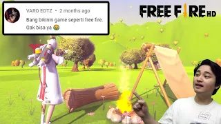 gw bikin game FREE FIRE tapi GRAFIK ULTRAA! || FREE FIRE HD || game developer Indonesia