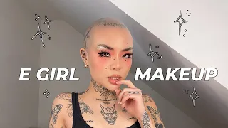 Trying E-Girl Makeup!
