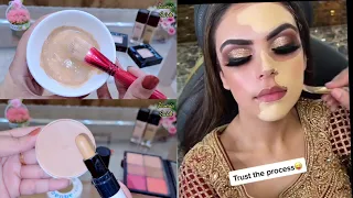 Reality of Customize Base Mixing | Excellent Parlour Secret Bridal Base With Kryolan Aqua Base