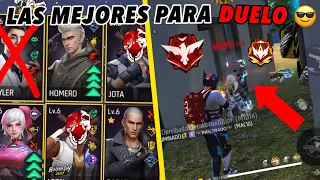 🔴5 MEJORES HABILIDADES para DUELO CLASIFICATORIA 🔥¡SUBE A HEROICO Y MAESTRO! FREE FIRE