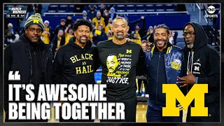 Fab Five Reconnects At Final Four 🤩 | NCAA Men's Basketball