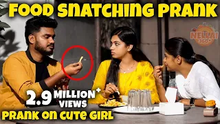 Food Snatching Prank on Cute Girl🥰 @Nellai360
