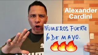 NUMERO PARA HOY 6/05/23 Alexander Cardini 🔥 Números  Fuerte
