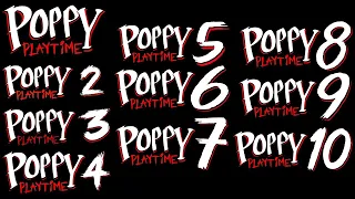 Todos los Capitulos de Poppy Playtime 1, 2, 3, 4 y 5