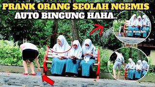 PRANK ORANG SEOLAH JADI PENGEMIS AUTO BINGUNG HAHA-PRANK INDONESIA | Pasrahbl11