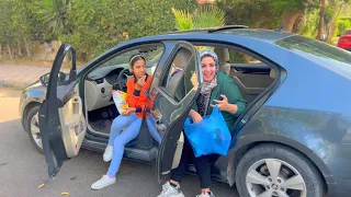 مفاجاه لجوزي نظفت سياراته - شوف عمل اية !!