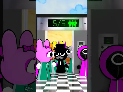 Incredibox Sprunki - Complex Elevator Squid Game