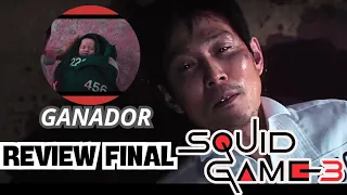 Juego del calamar 3 Final REVIEW