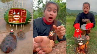 Survival Skills: SMART ideas and USEFUL with single mom #camping #outdoors #bushcraft