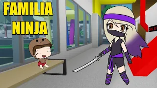 ME ADOPTA UNA FAMILIA DE NINJAS EN BROOKHAVEN ROBLOX CON EL TEAM!! BROOKHAVEN RP