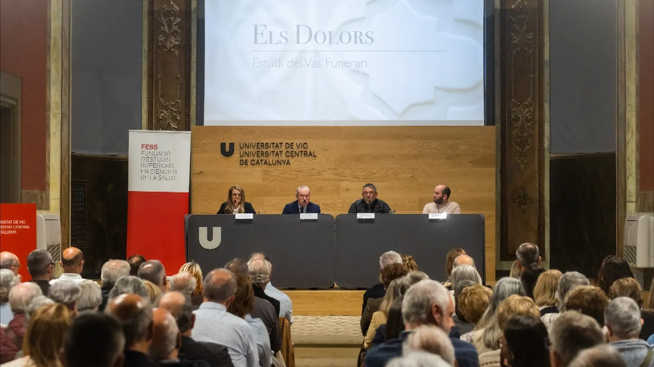 Al vas funerari de l’Església dels Dolors s’han trobat les restes de 33 persones del segle XVIII