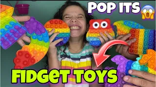 OS POP IT mais bonitos do mundo 😱|fidget toys #fidgettoys #popit