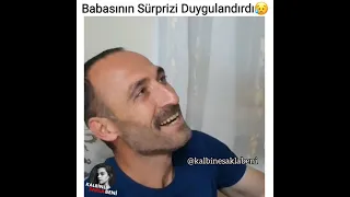 Babasının Sürprizi Duygulandırdı😥 #kalbinesaklabeni #duygusalvideolar #baba #hediye #gitar #sahorts
