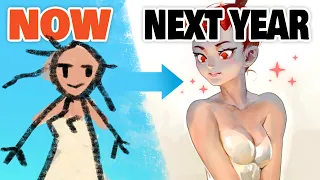 1 YEAR PLAN TO LEARN TO DRAW  🚀 (study schedule + exercises)