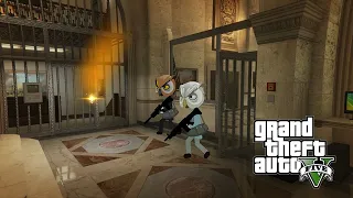 Grand Theft Auto V Online - The Pacific Standard Job Finale - Animation