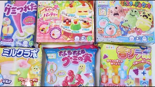 [46m] Long Gummy & Science Kits! Making 6 Discontinued Japanese DIY Candy Kits ASMR 🍬