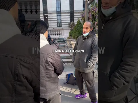 Homeless Man Remembers Stranger Who Helped Him 😢❤️
