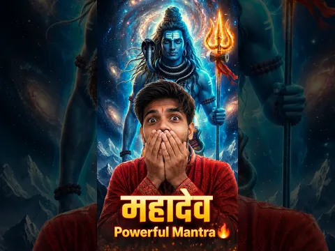 Powerful Mantra Of Bholenath🔥 | Vikash Baniya | #shorts