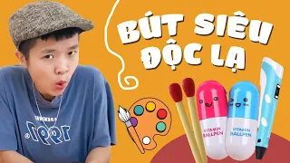 Tôm Review Tập Full #43: Tổng Hợp Các Loại Bút Siêu Độc Lạ