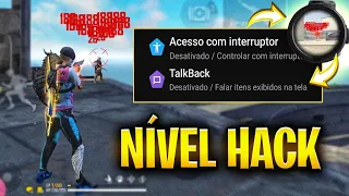 MELHOR ACESSO COM INTERRUPTOR e TALKBACK PARA Motorola, Samsung, Xiaomi