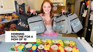 MORNING ROUTINE FOR A MOM OF 10