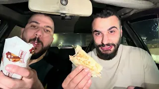خلّصت ساندويتش شاورما بلقميتن 🤯