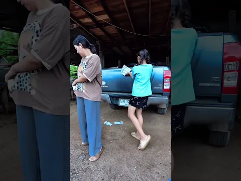แม่ค้าไม่ได้ขายรถคันใหญ่หรอ???The vendor doesn't sell pickup trucks?🤣😆
