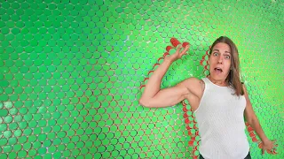 3,200 Sticky PopSockets! I Create a STICKY FIDGET WALL