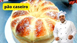 Como fazer pão caseiro fofinho algodão