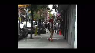 Rihanna filming her Music Video “ What’s My Name “ in New York City #tbt #rihanna #rihannanavy