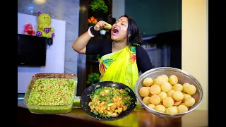 কাঁচা আমের ফুসকা রেসিপি || raw mango pani puri || @deboshrita family vlogs