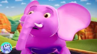 एक मोटा हाथी, Ek Mota Hathi, Hindi Nursery Rhyme for Kids