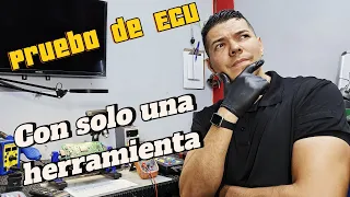 Prueba de ECU con solo 1 Herramienta👏