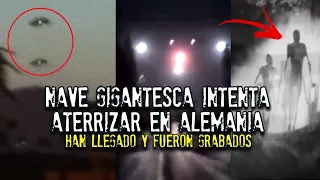 Nave gigantesca intenta aterrizar en Alemania | HAN LLEGADO Y FUERON GRABADOS