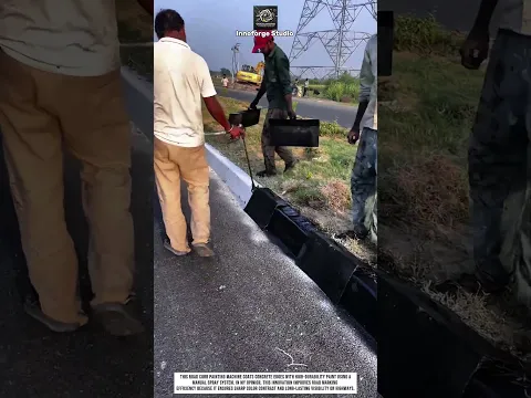 Road Painting Tool Innovation for Fast and Precise Line Coating