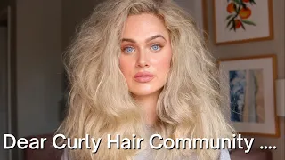 GOODBYE CURLY HAIR COMMUNITY 💔