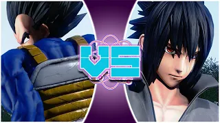 1% VEGETA vs SASUKE! (Dragon Ball Super vs Naruto: Shippuden) | REWIND RUMBLE