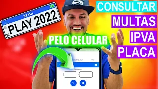 Como CONSULTAR MULTAS de TRÂNSITO, PLACAS, IPVA pelo Celular