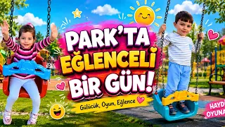 ZÜMRA VE GÜNALP İLE PARKTA EĞLENCELİ BİR GÜN☺️🛝🎡🛹🥰