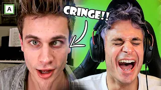Reagerer på min første video på YouTube! *CRINGE*