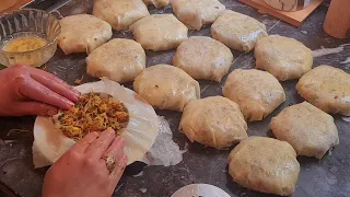 باقل تمن حضري بسيطلات مالحين بمذاق جديد لرمضان بكمية وفيرة بطريقة مبتكرة في دقائق بحشوة خطيرة جربيها