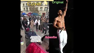 Homeless man singing 🎶let me love you 🎶 by Mario 🔥🔥#coversong #music #musicvideo #viral #ytviral