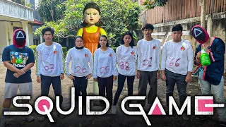 ANJAY TEAM CHALLENGE SQUID GAME !! YANG KALAH DITEMB4K !!