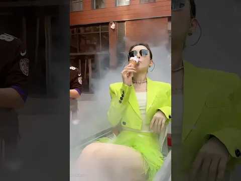 When She Arrives From An Ice-Cream Freezer In Peak Summer...