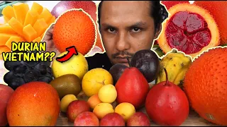 durian eksotik vietnam berdarah (mukbang malaysia) GAC FRUIT, MIYAZAKI MANGGO