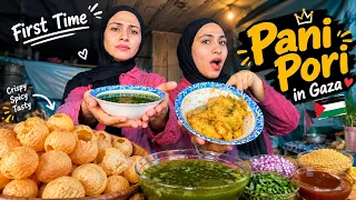 🇮🇳 جبنا أشهر أكل شارع هندي إلى غزة لأول مرة! 😂🔥