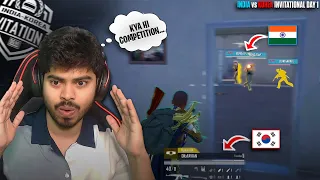 KYA HI COMPETITION... INDIA ON TOP #1 | INDIA vs KOREA Invitational Day 1